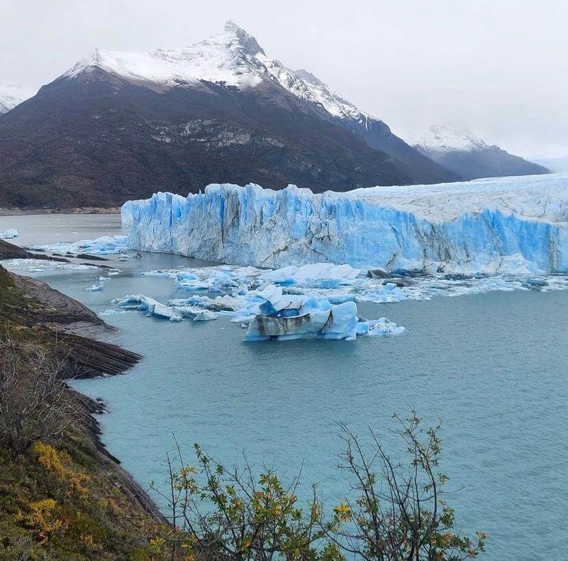 Glaciar Perito Moreno, a 80 km de Calafate