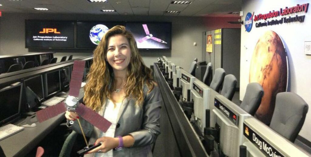 Desde niña la Dra. Michela Muñoz tenía gran interés por el espacio