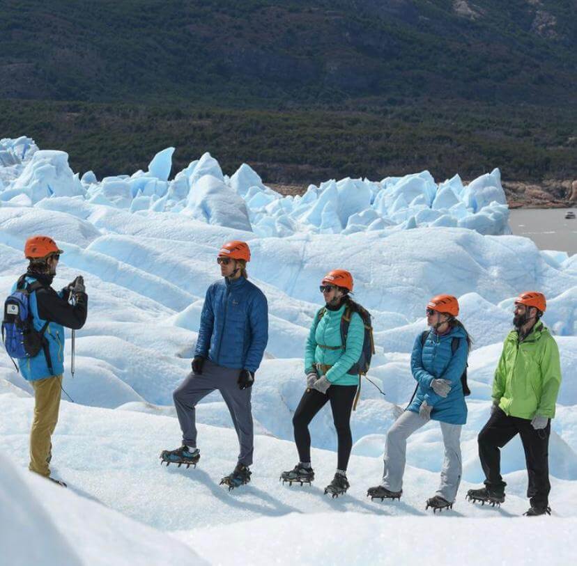 Trekking sobre el Glaciar Perito Moreno