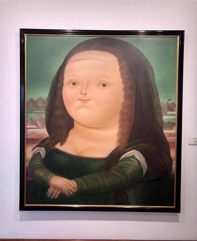 La Gioconda de Fernando Botero en su museo