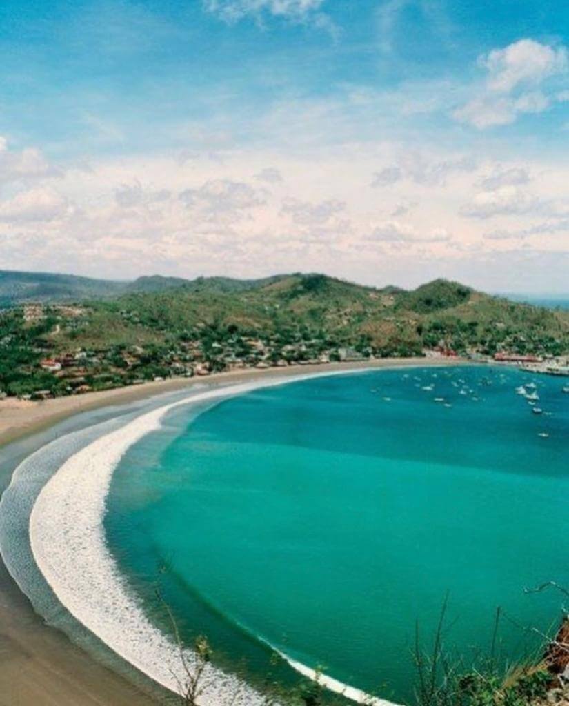 San Juan del Sur, en la costa de Nicaragua