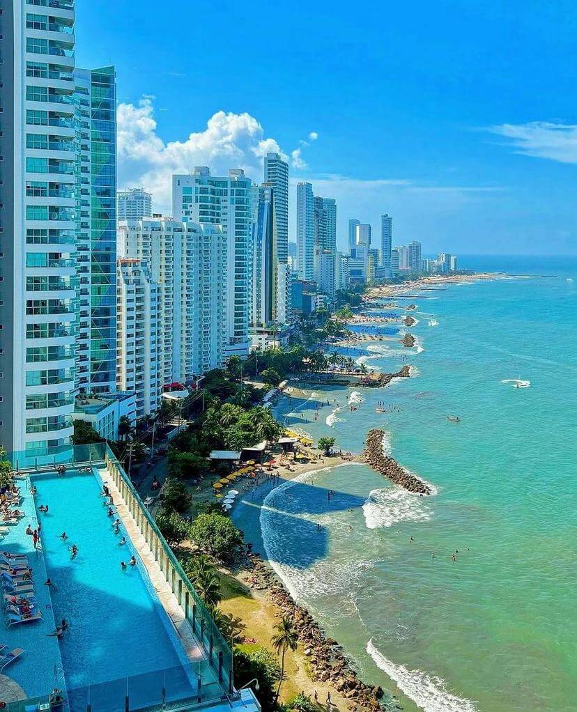 Playa de Bocagrande, Cartagena