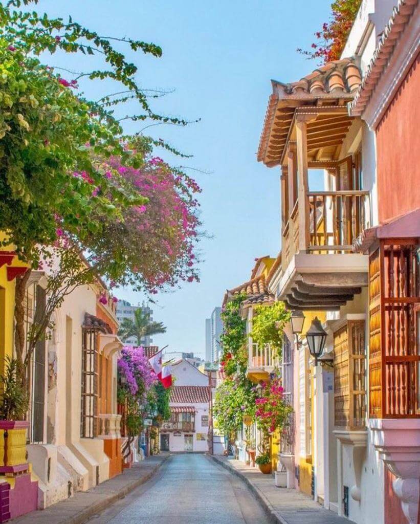 Calles de la Ciudad Amurallada, Cartagena