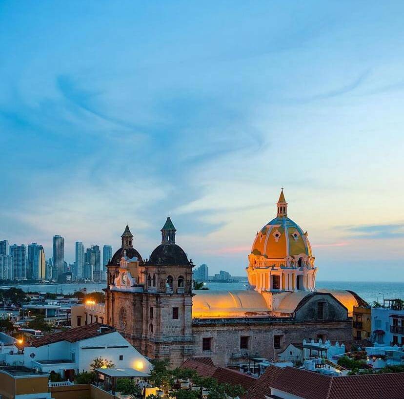 Atardecer en Cartagena de Indias