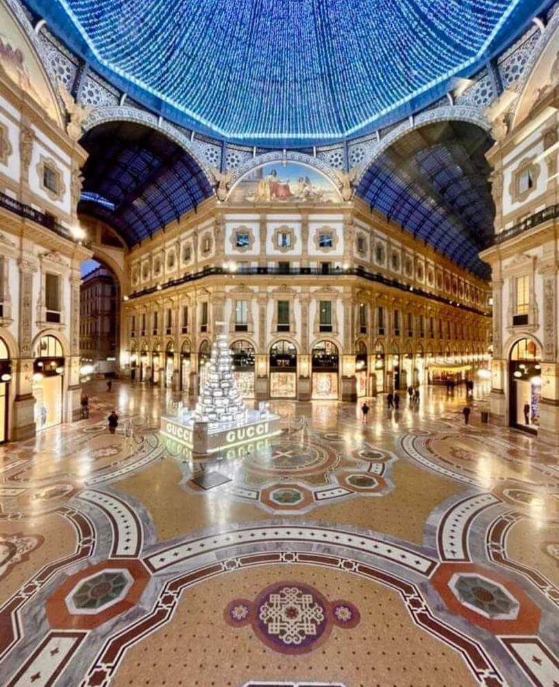 Galería Vittorio Emanuele II, uno de los  imperdibles de Milán