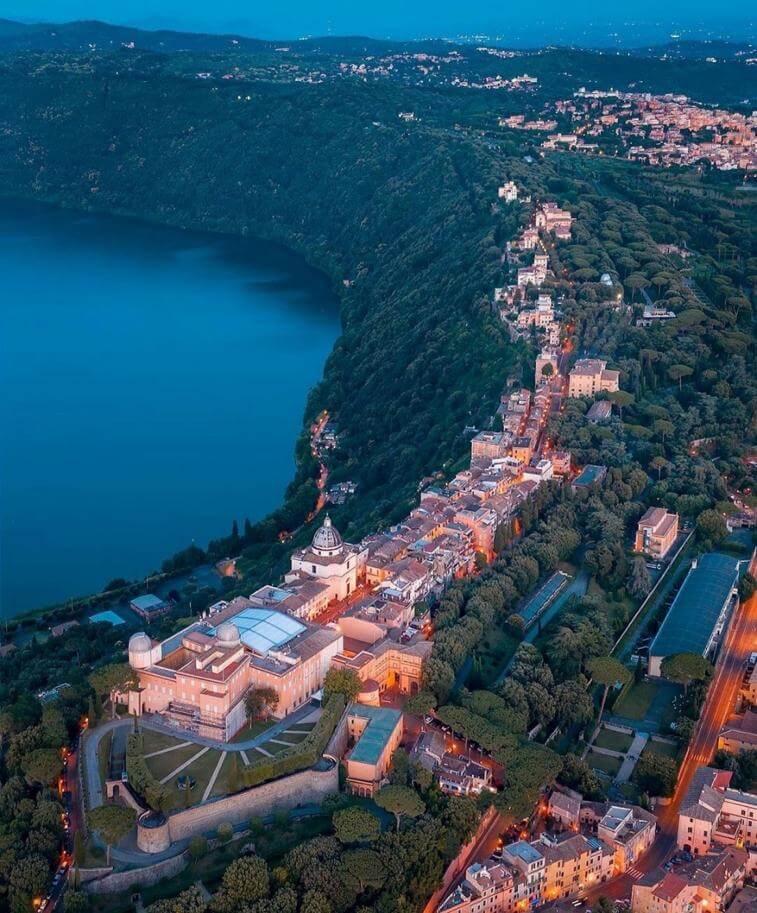 Castel Gandolfo, Lazio, Italia