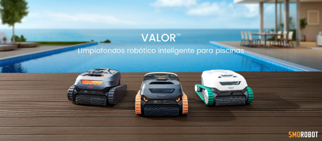 SMOROBOT lanza los revolucionarios robots de limpieza de piscinas inteligentes