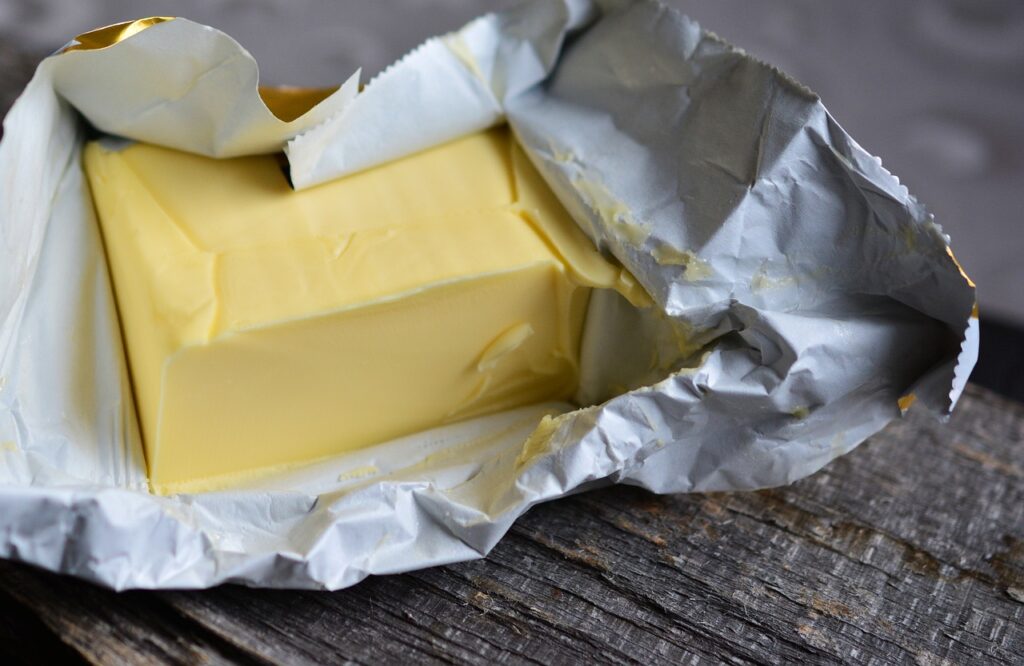 Preparación de la mantequilla