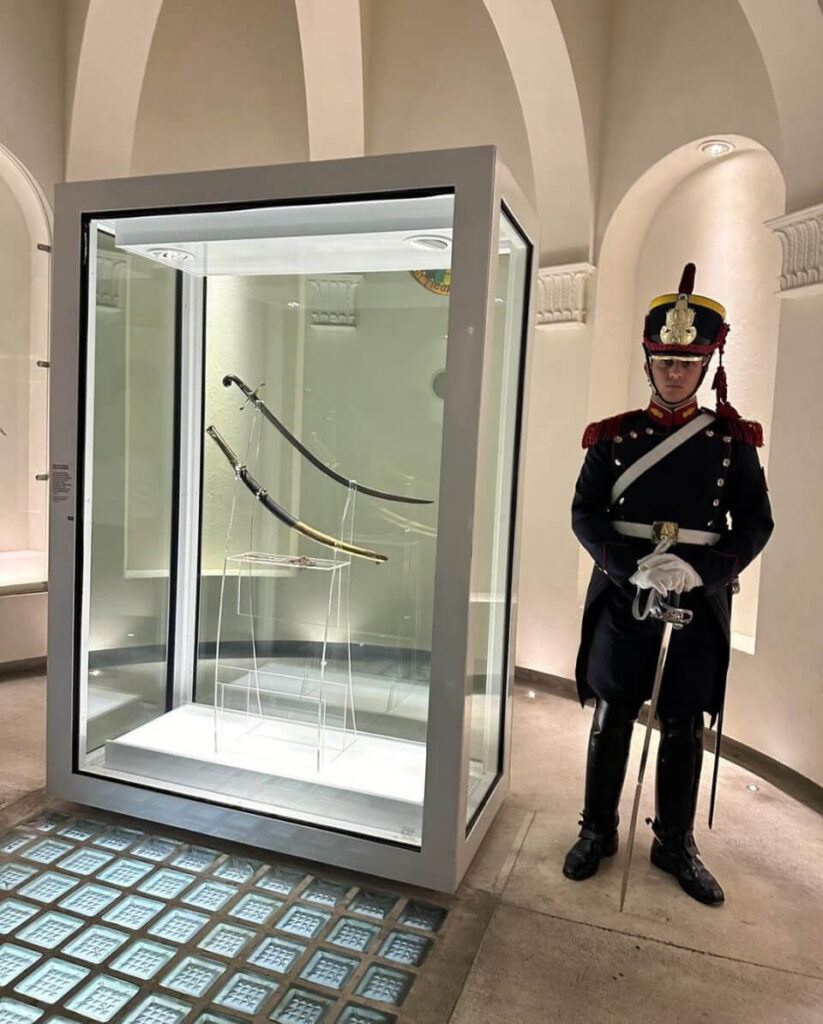 Sable de San Martín en el Museo Histórico Nacional