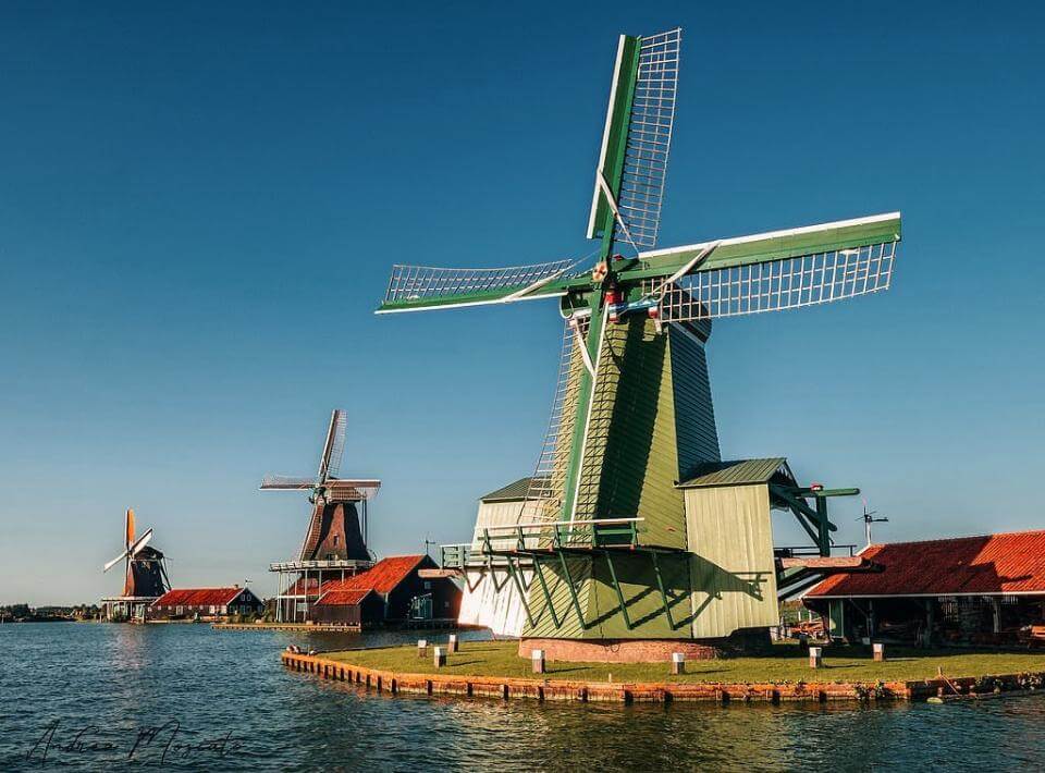 Molinos en Zaanse Schans