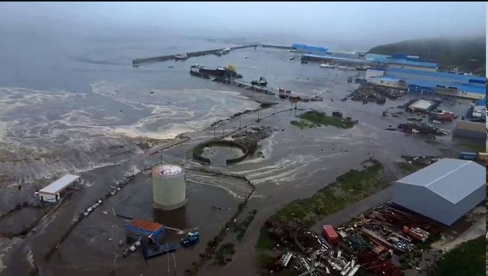 Un sisimo de magnitud 8,8 sacudió Rusia