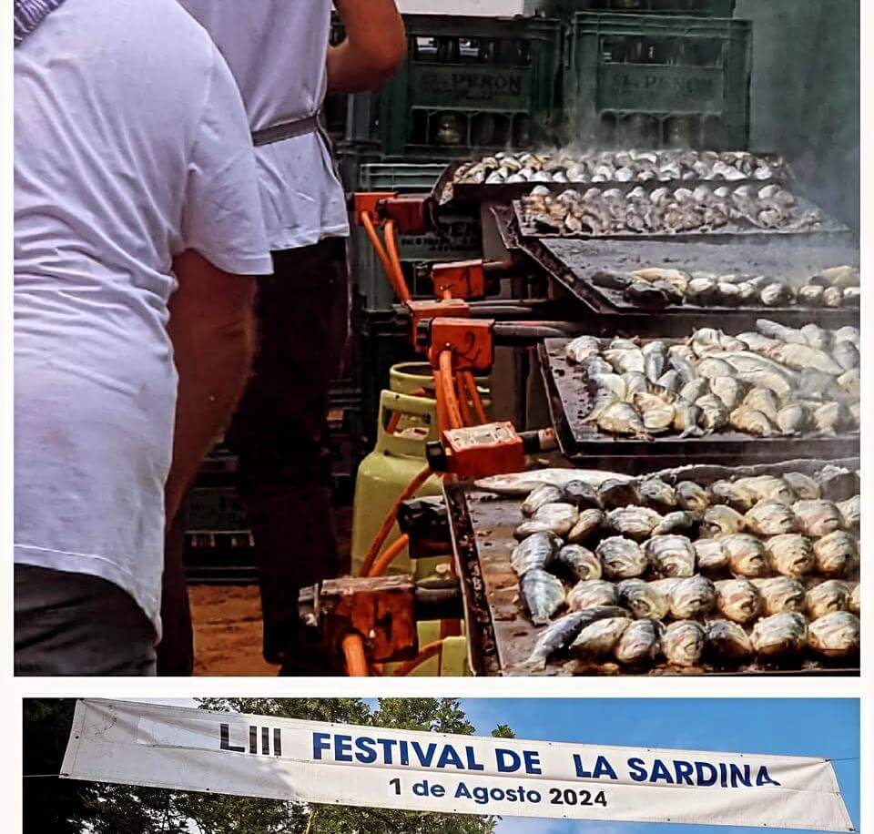 Feria de la Sardina en Candás, España